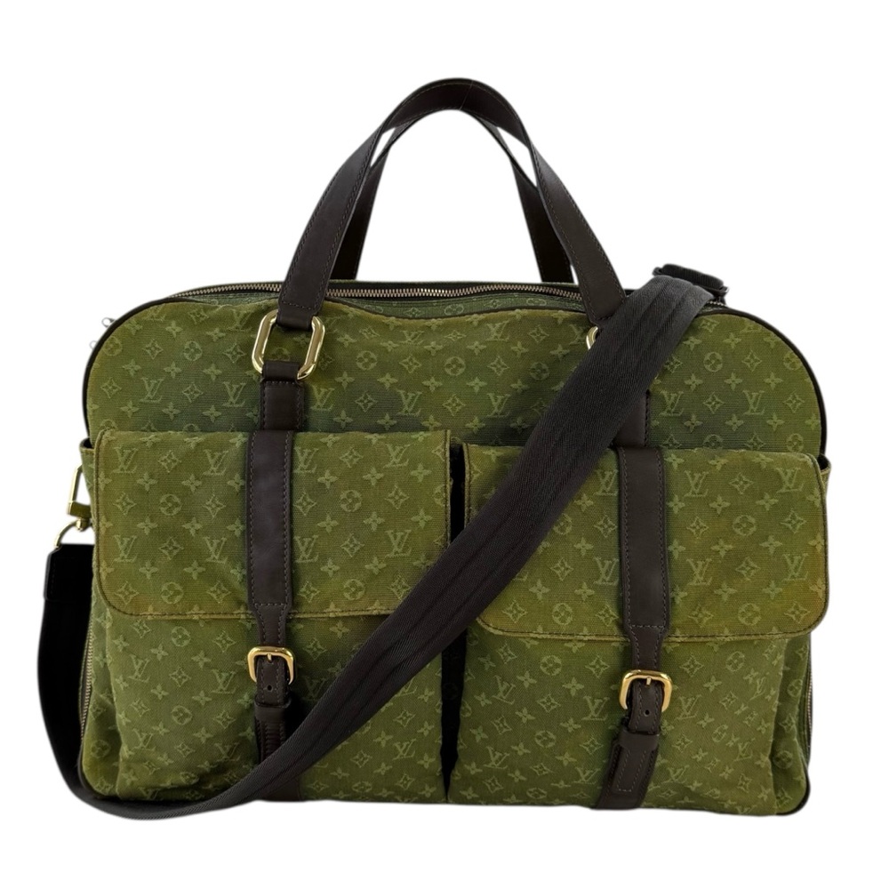 Louis Vuitton Mini Lin Monogram Claudine Duffle Bag